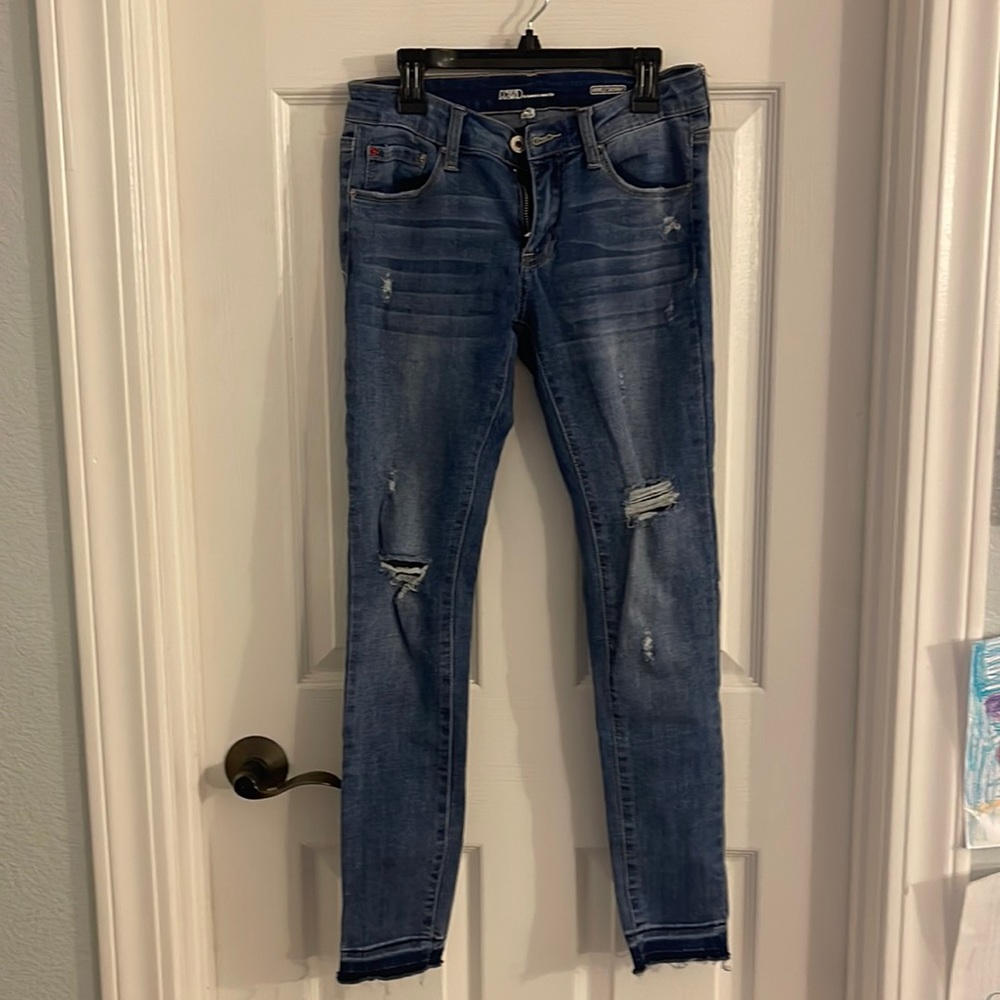 Stretchy skinny jeans
